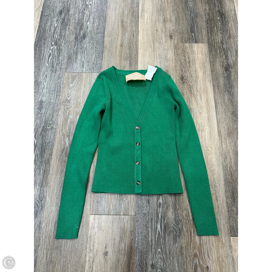 Top Long Sleeve By Araminta James In Green, Size: S