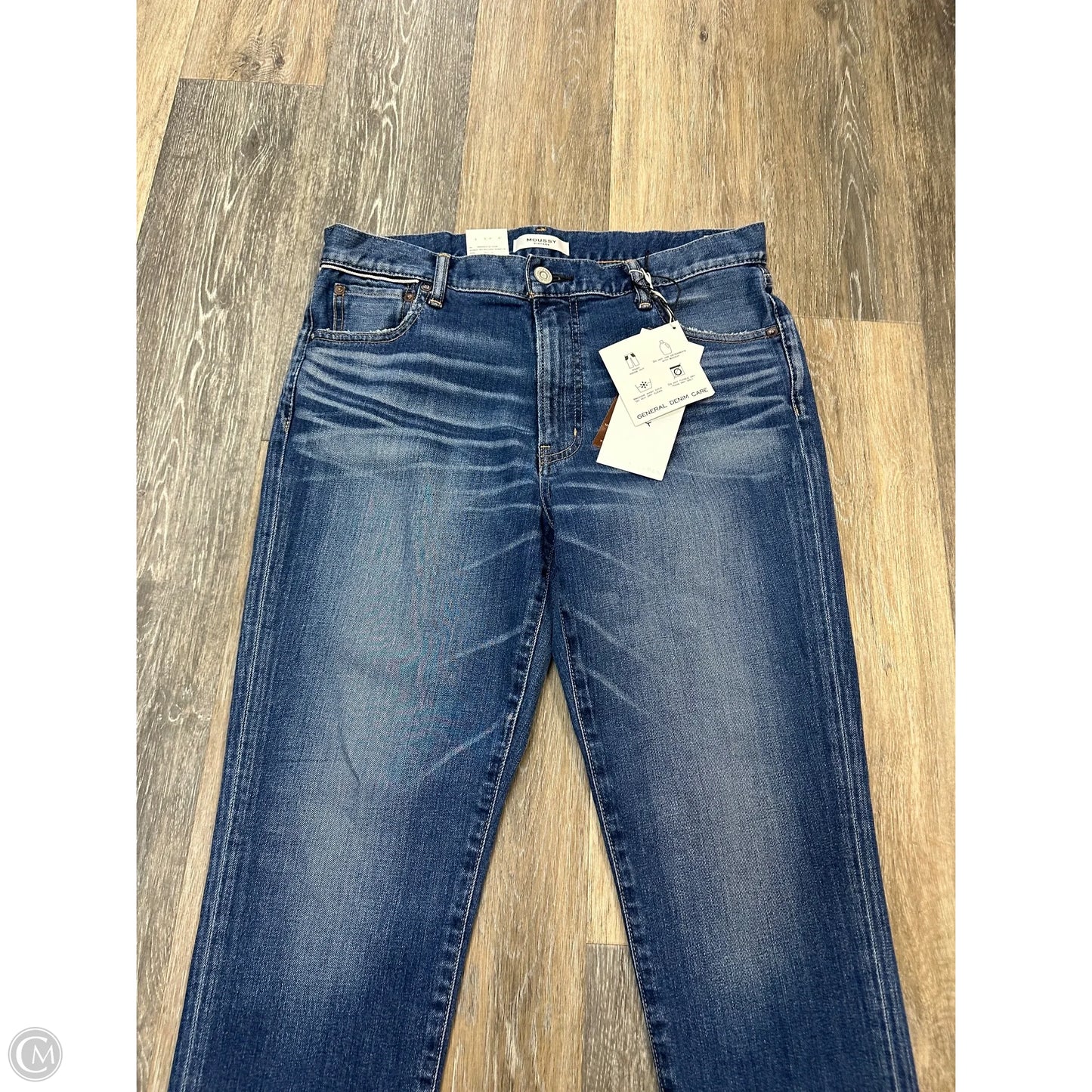 Jeans Skinny By Moussy In Blue Denim, Size: 10