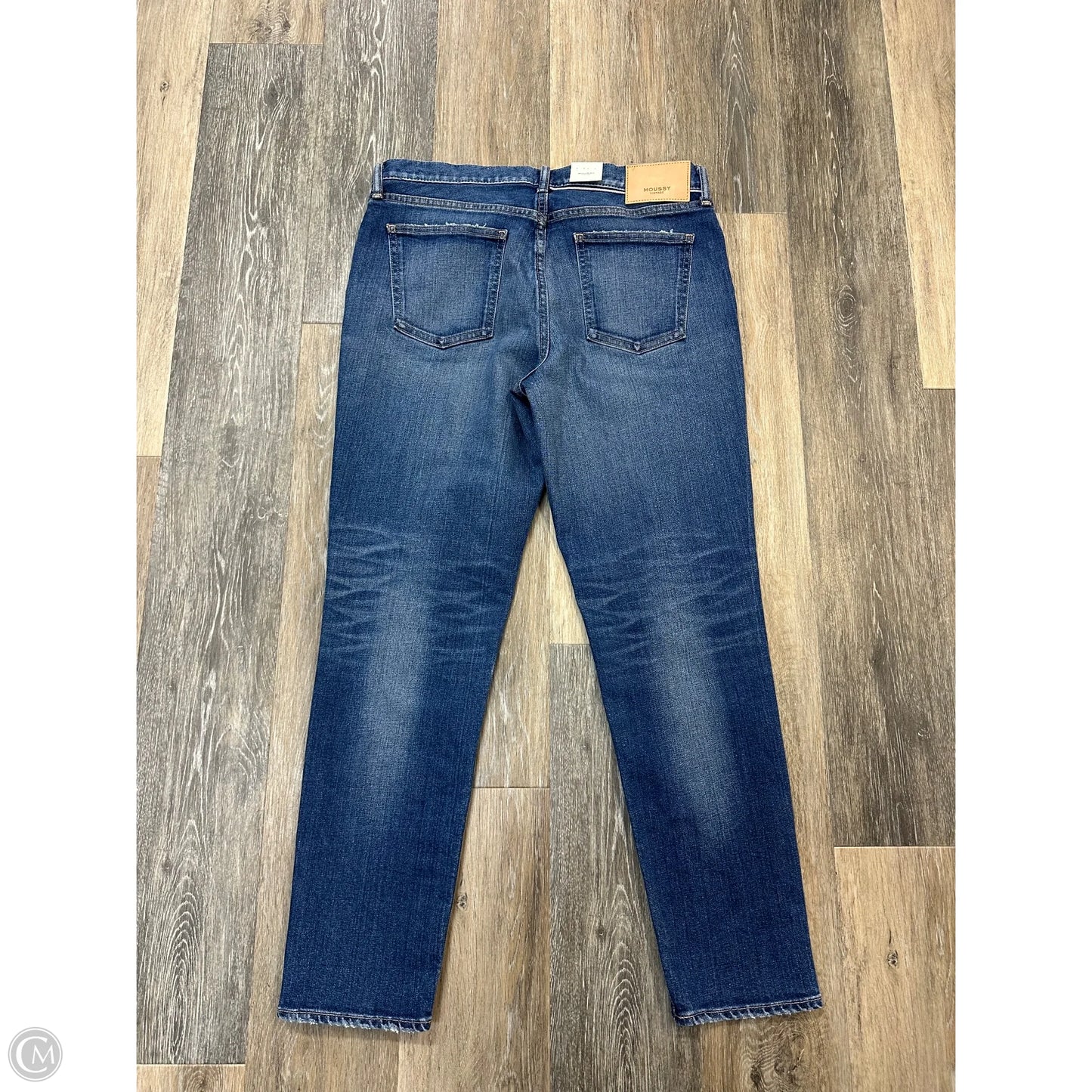 Jeans Skinny By Moussy In Blue Denim, Size: 10