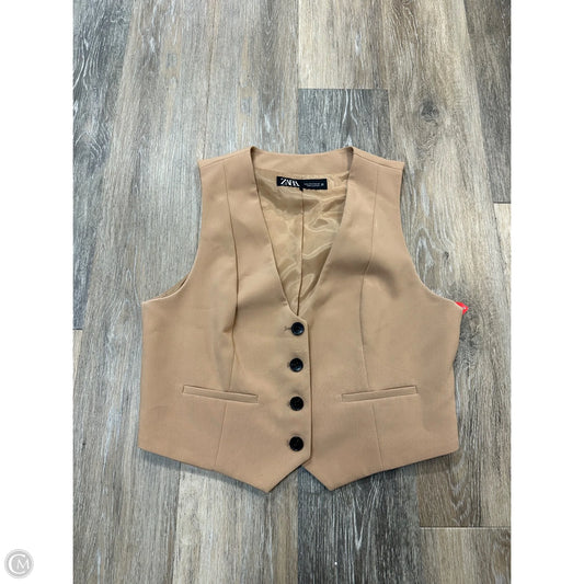 Vest Other By Zara In Brown, Size: M