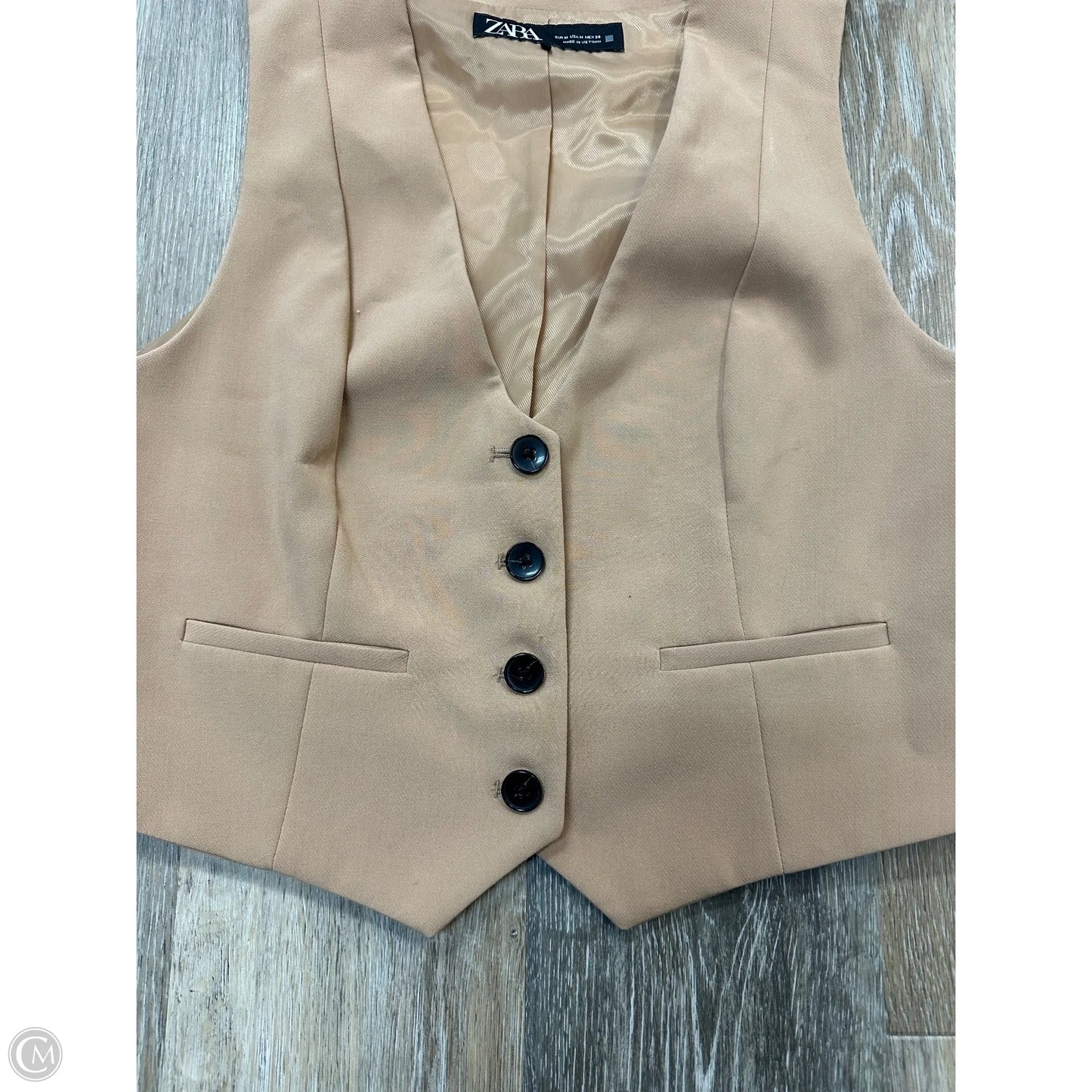Vest Other By Zara In Brown, Size: M