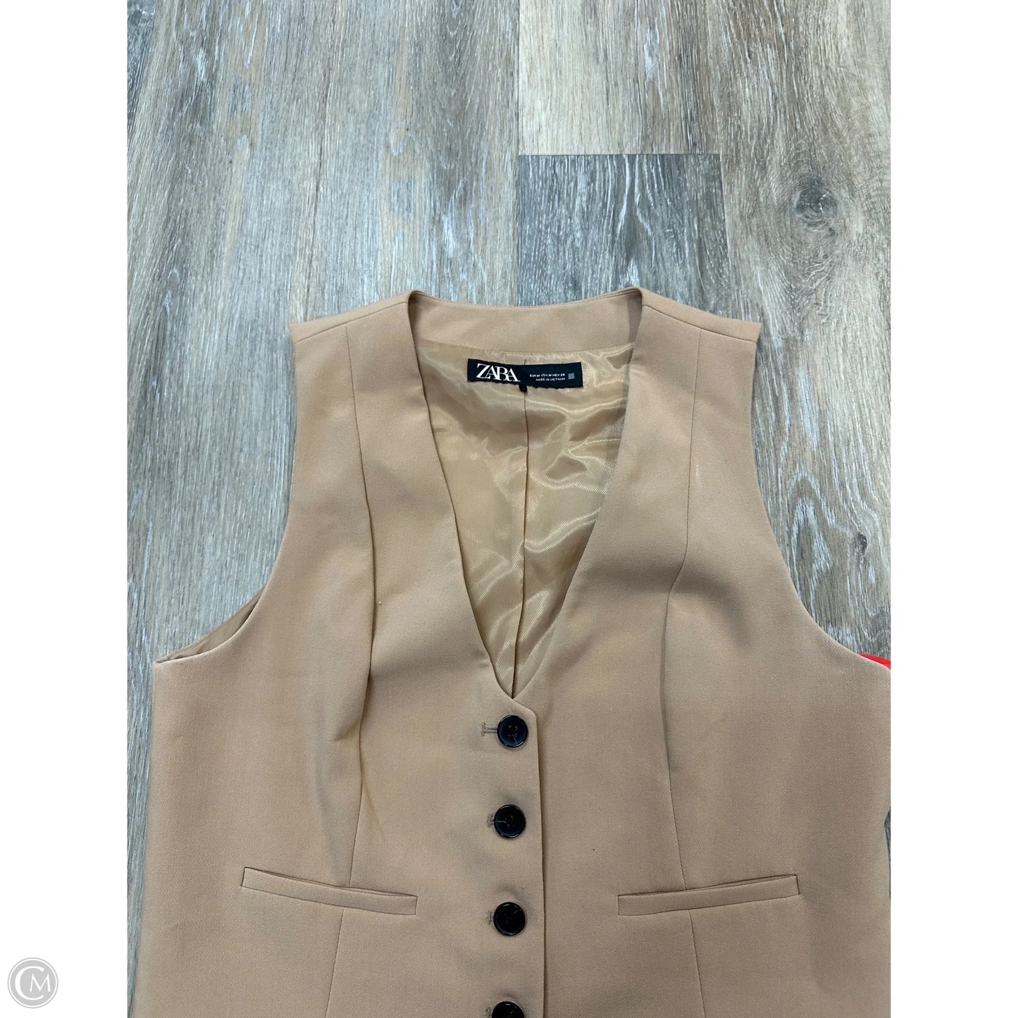 Vest Other By Zara In Brown, Size: M