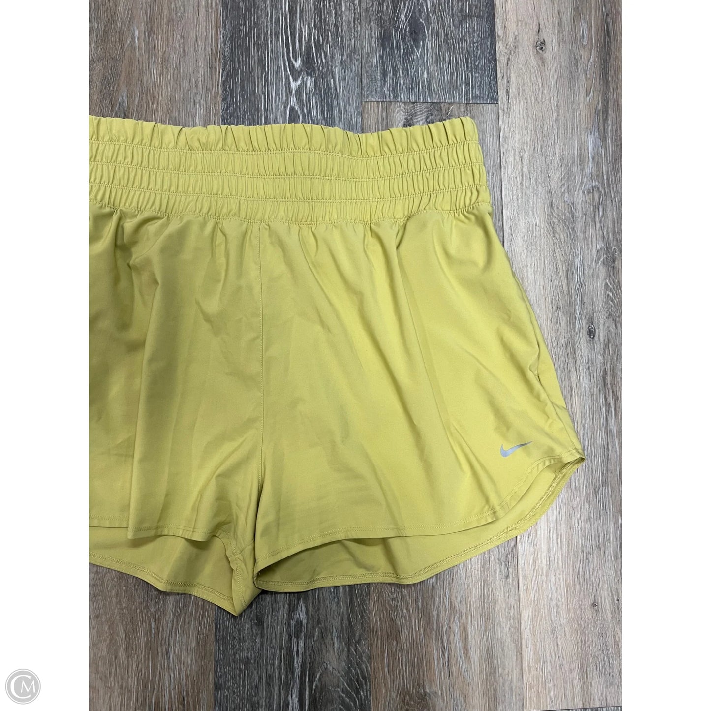 Athletic Shorts By Nike Apparel In Green, Size: Xxl