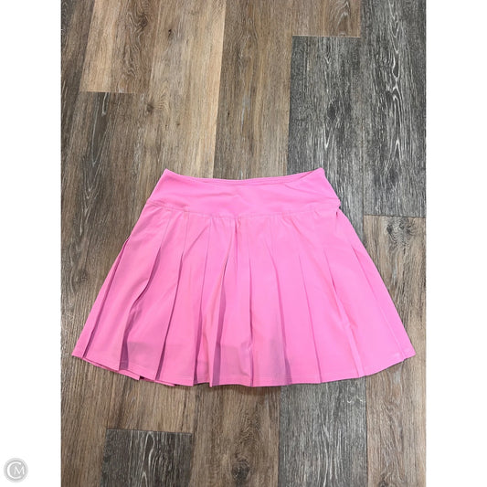 Athletic Skort By Beach Riot In Pink, Size: M