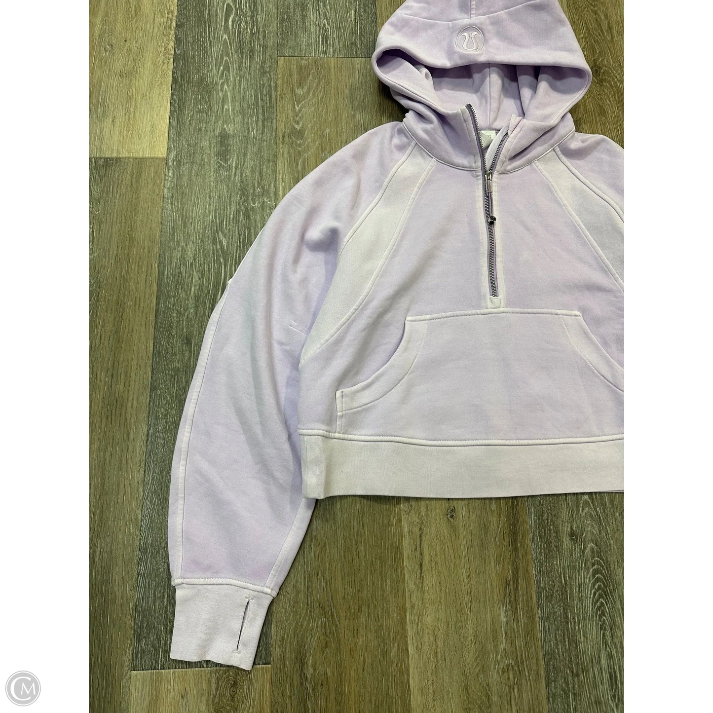 Sweatshirt Hoodie By Lululemon In Purple, Size: Xs/S