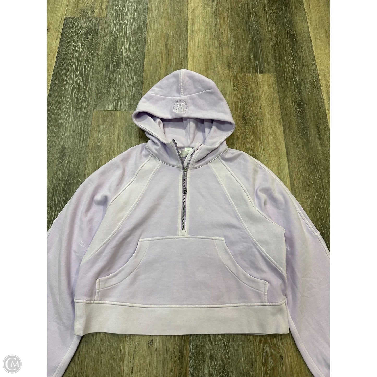 Sweatshirt Hoodie By Lululemon In Purple, Size: Xs/S
