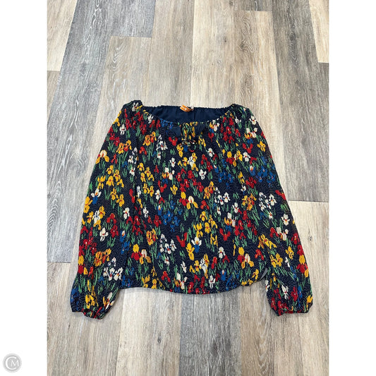 Blouse Designer By Tory Burch In Floral Print, Size: Xs