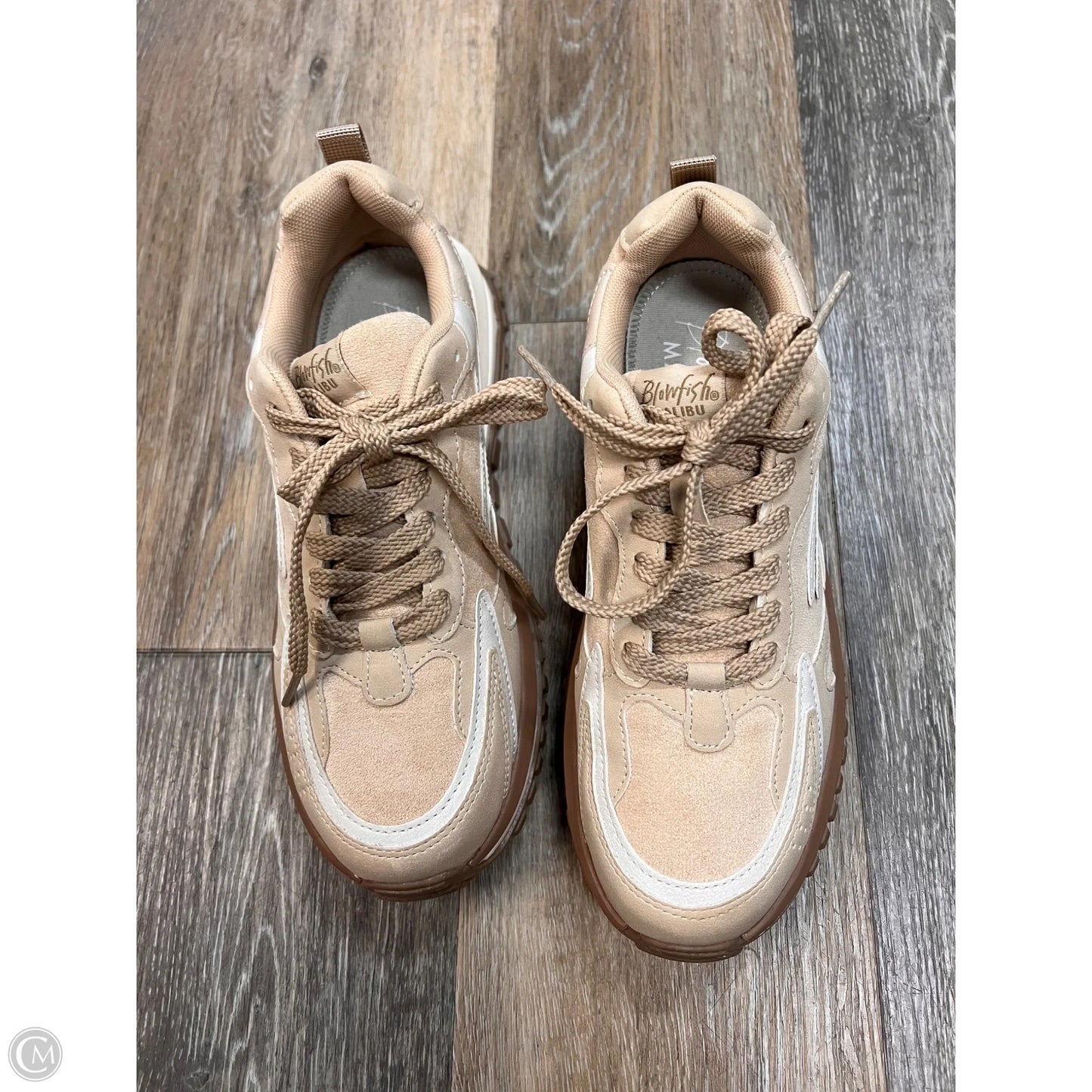 Shoes Athletic By Blowfish In Beige, Size: 7.5