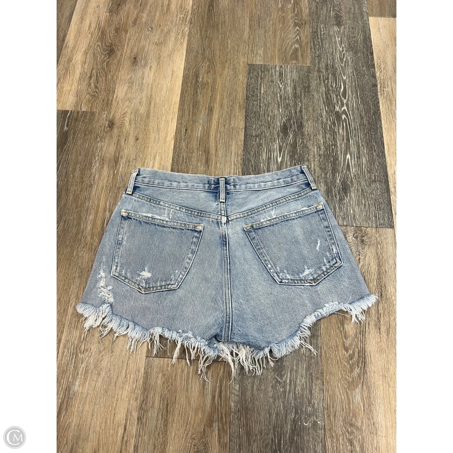 Shorts By Agolde In Blue Denim, Size: 2