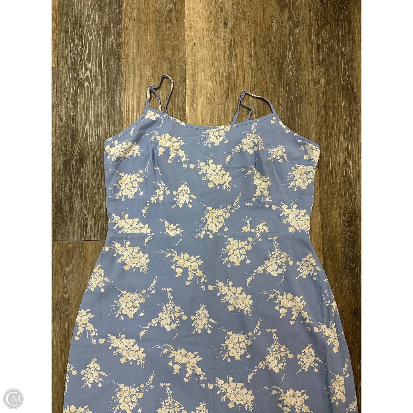Dress Casual Maxi By Abercrombie And Fitch In Blue, Size: Xl Tall