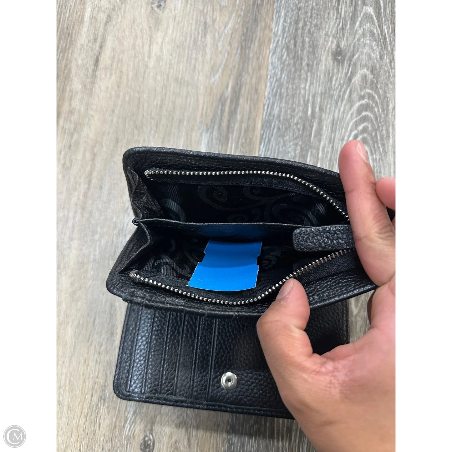 Wallet Leather By Brighton, Size: Medium