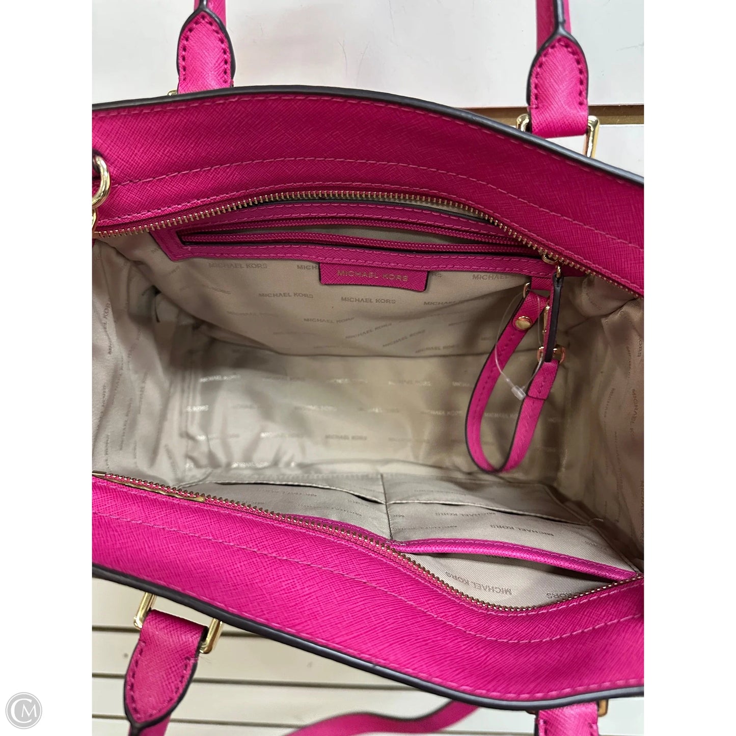 Handbag Designer By Michael Kors, Size: Medium