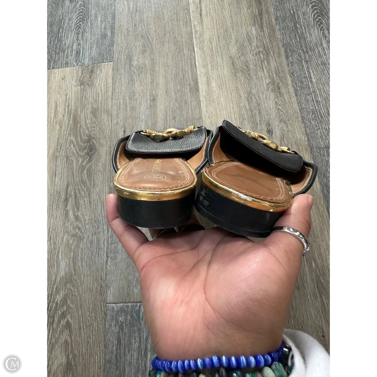 Shoes Designer By Tory Burch In Black, Size: 10