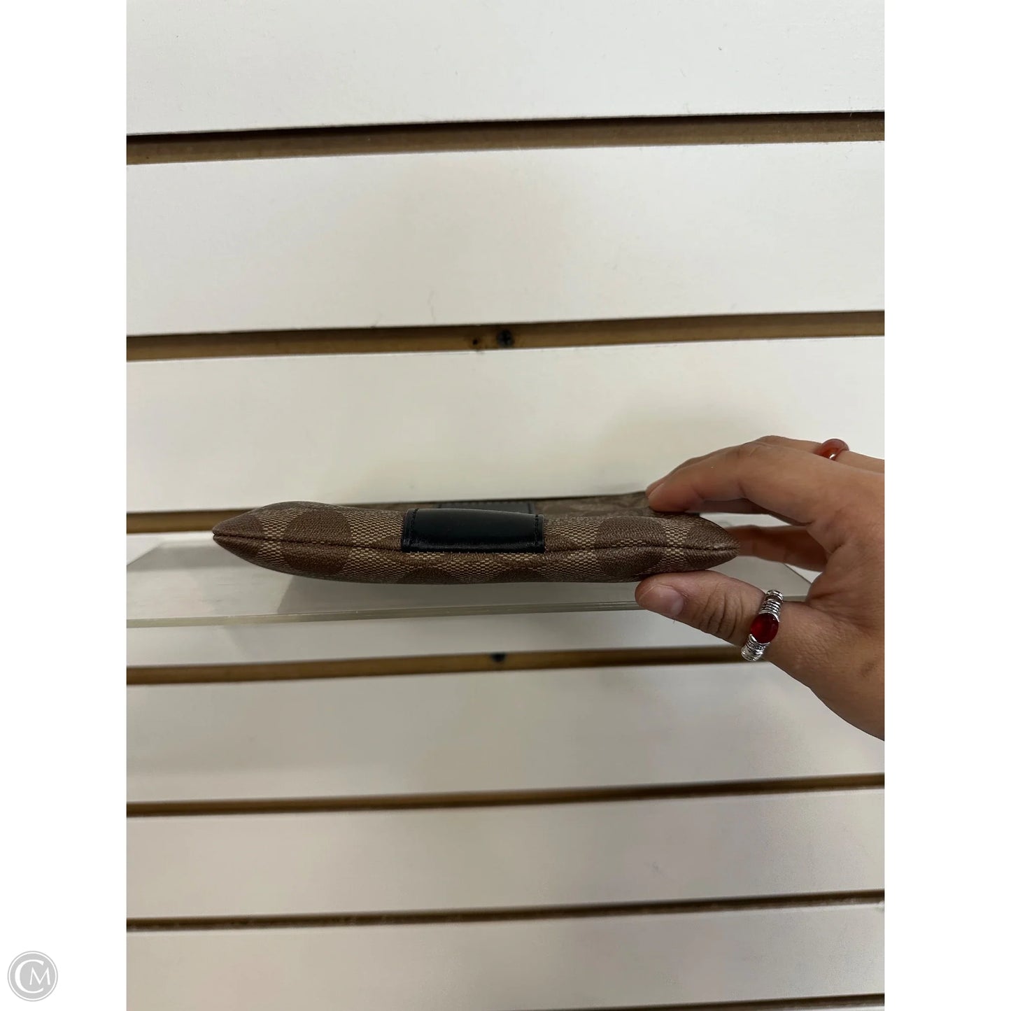 Wristlet Designer By Coach, Size: Medium