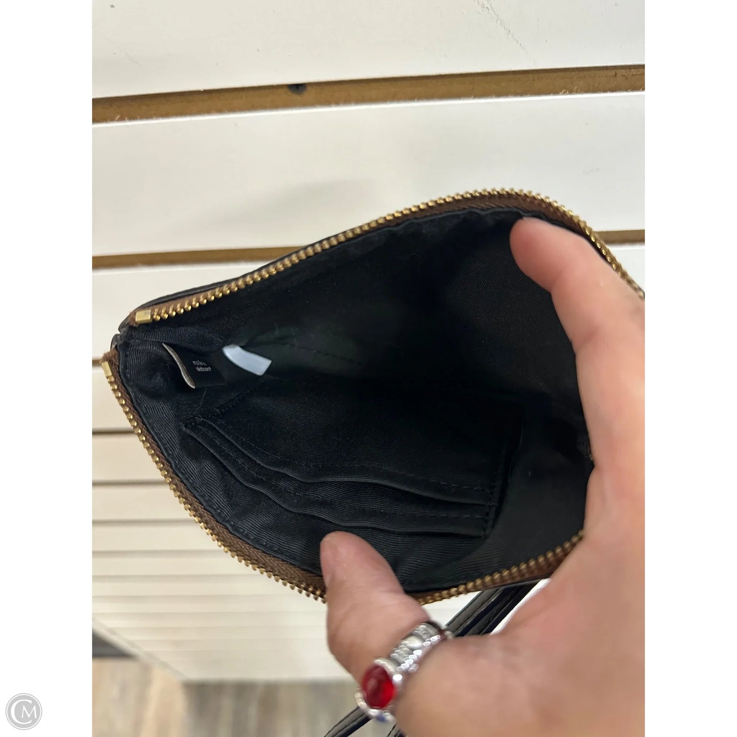 Wristlet Designer By Coach, Size: Medium