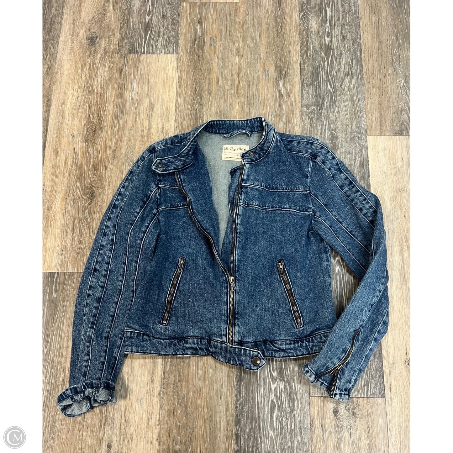 Jacket Denim By We The Free In Blue Denim, Size: S