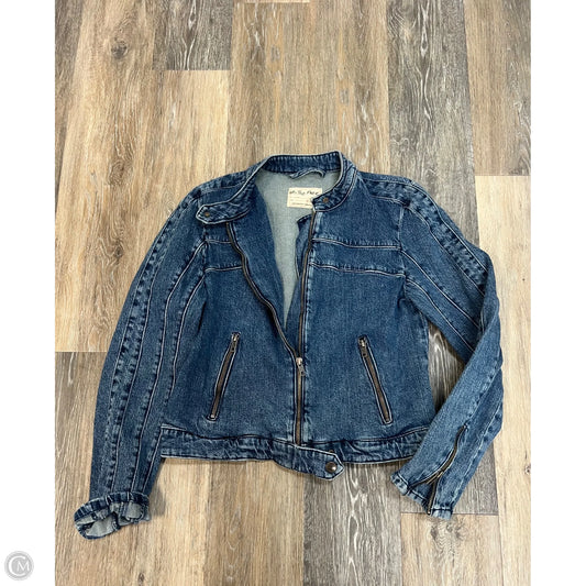 Jacket Denim By We The Free In Blue Denim, Size: S