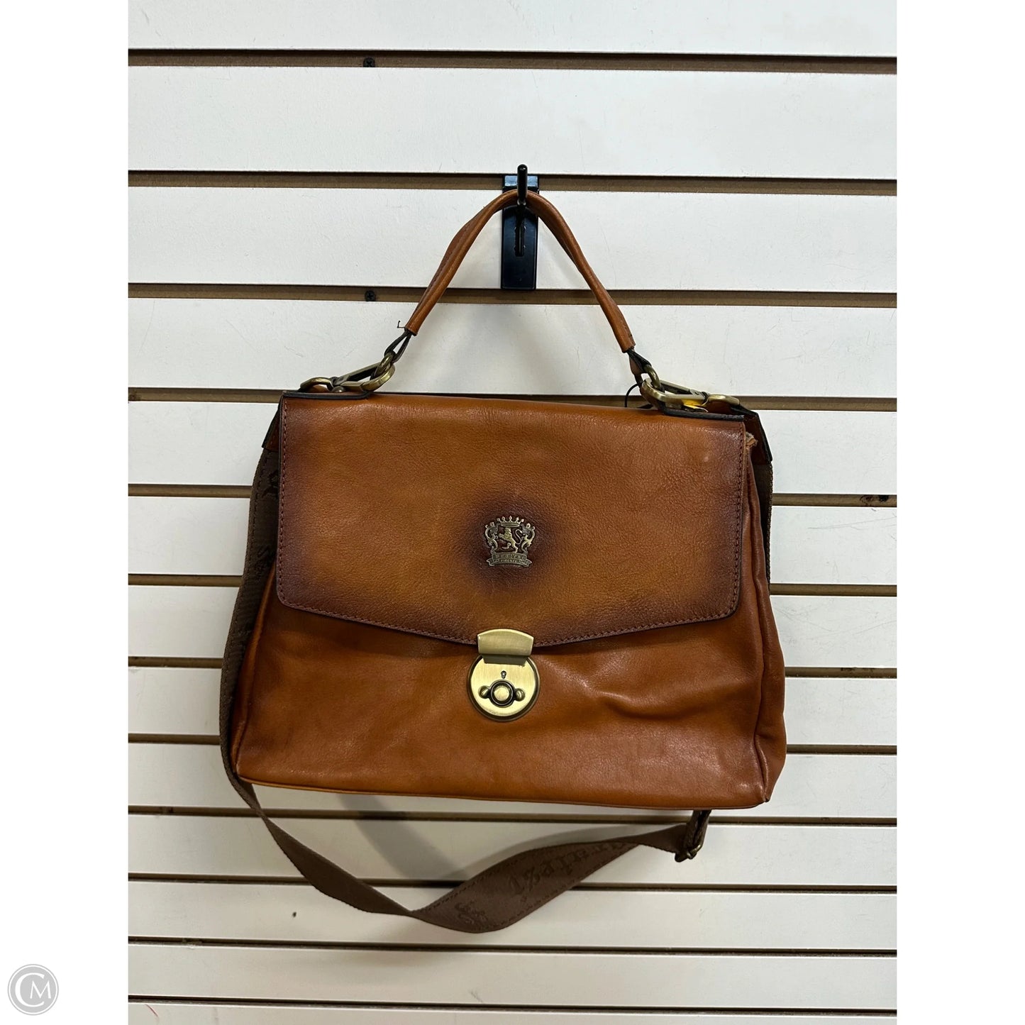 Crossbody Leather By Pratesi Firenze, Size: Large