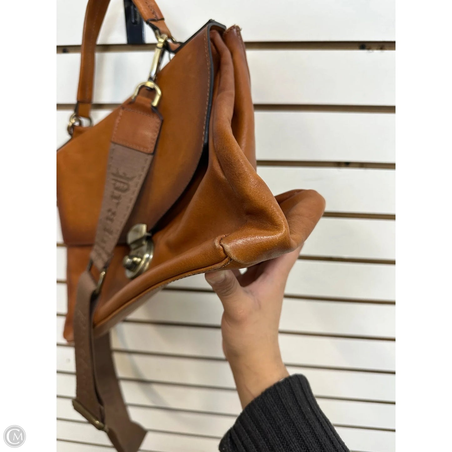 Crossbody Leather By Pratesi Firenze, Size: Large