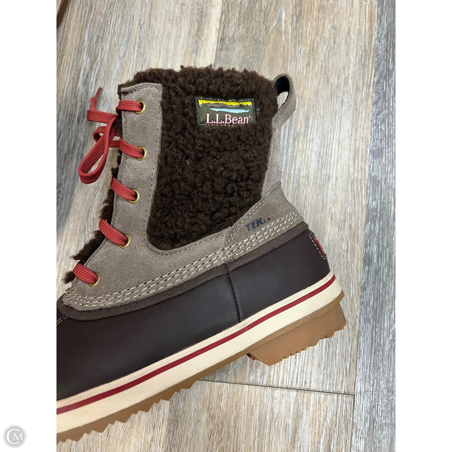 Boots Snow By L.l. Bean In Brown, Size: 10