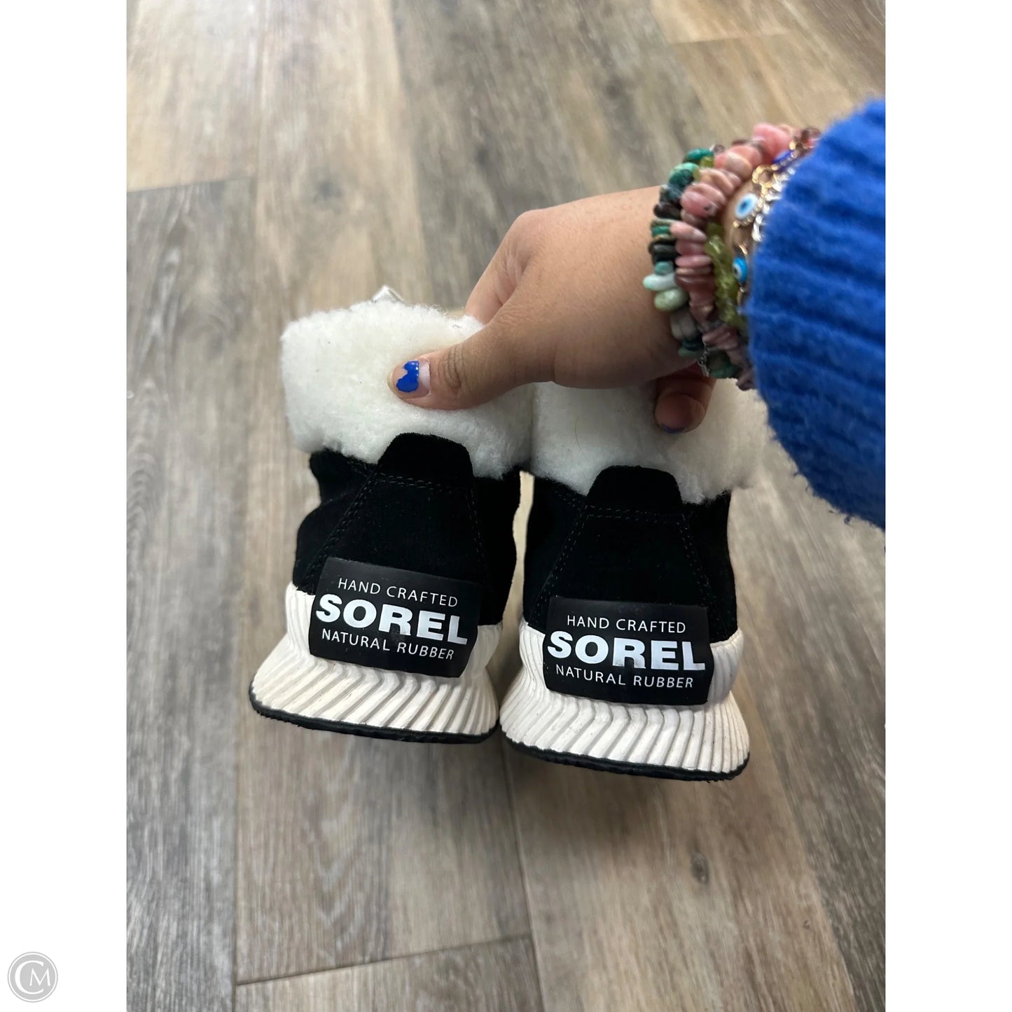 Boots Ankle Flats By Sorel In Black, Size: 9