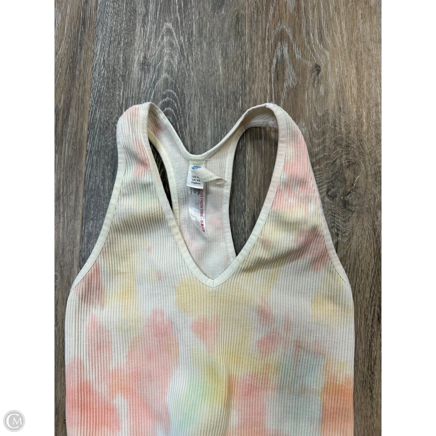 -Athletic Bra By Free People In Tie Dye Print, Size: Xs