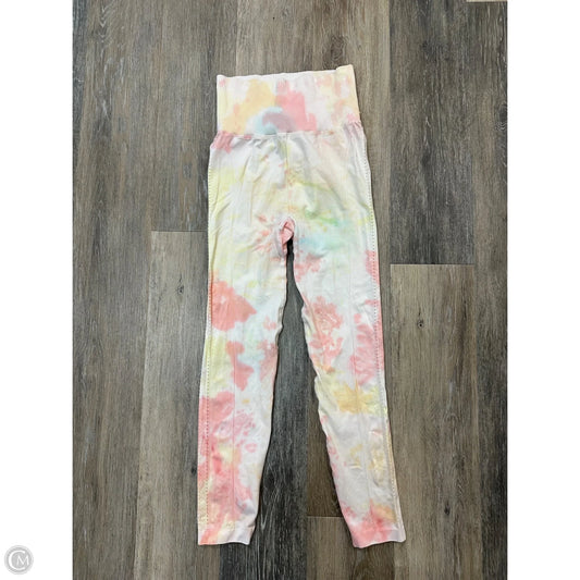-Athletic Leggings By Free People In Tie Dye Print, Size: S