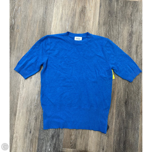 Sweater Short Sleeve By Korye In Blue, Size: M