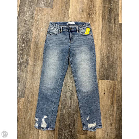 Jeans Straight By Kancan In Blue Denim, Size: 0
