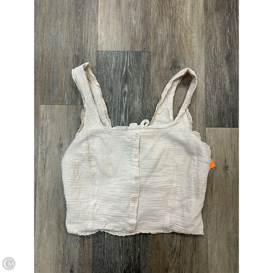 Tank Top By Le Lis In Cream, Size: L