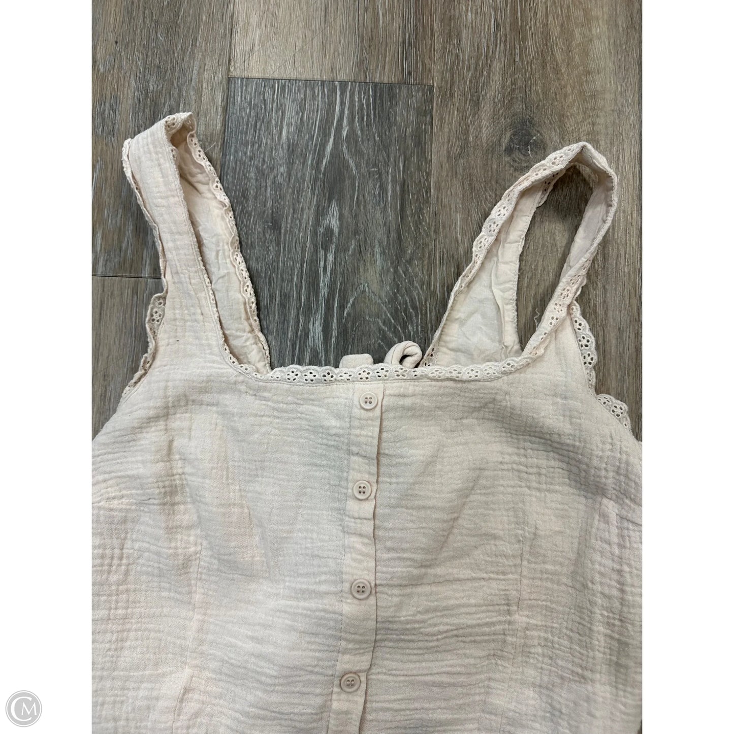 Tank Top By Le Lis In Cream, Size: L