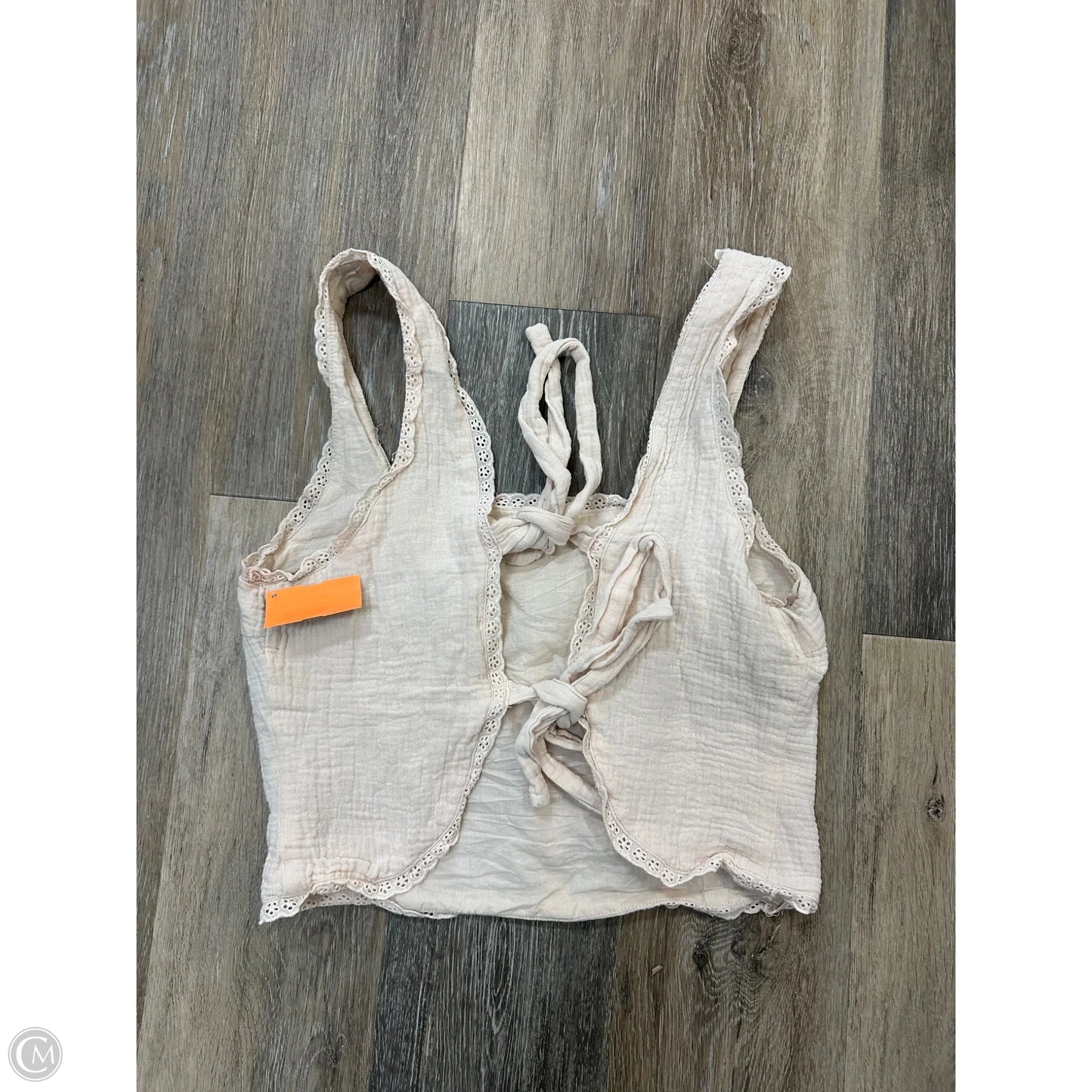 Tank Top By Le Lis In Cream, Size: L