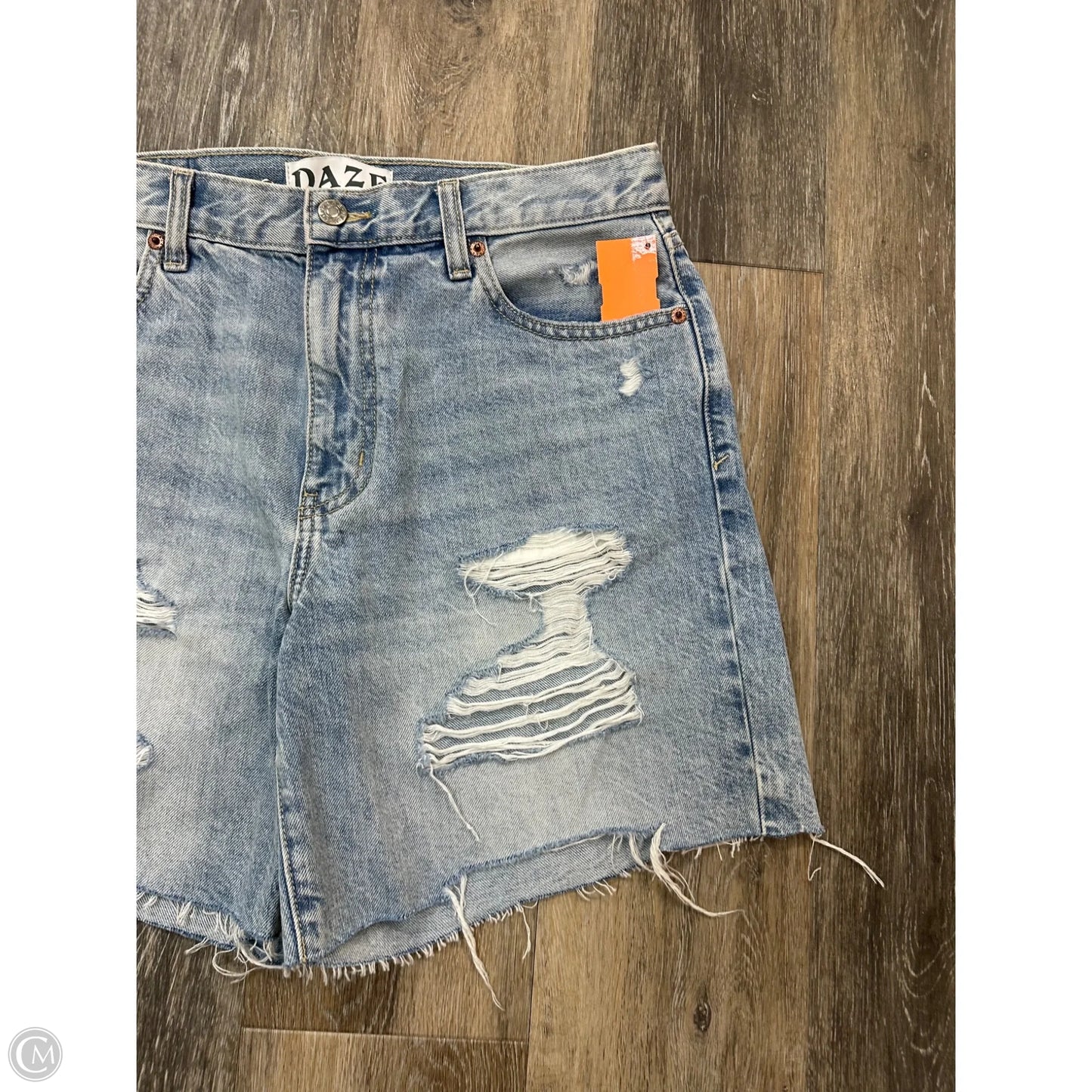 Shorts By Daze In Blue Denim, Size: 6