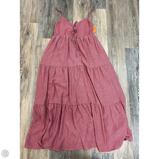 Dress Casual Maxi By Blu Pepper In Pink, Size: S