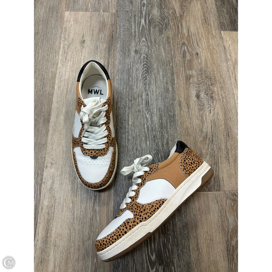 Shoes Athletic By Madewell In Animal Print, Size: 7.5