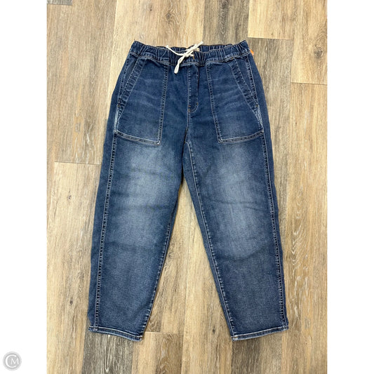 Jeans Straight By Madewell In Blue Denim, Size: M