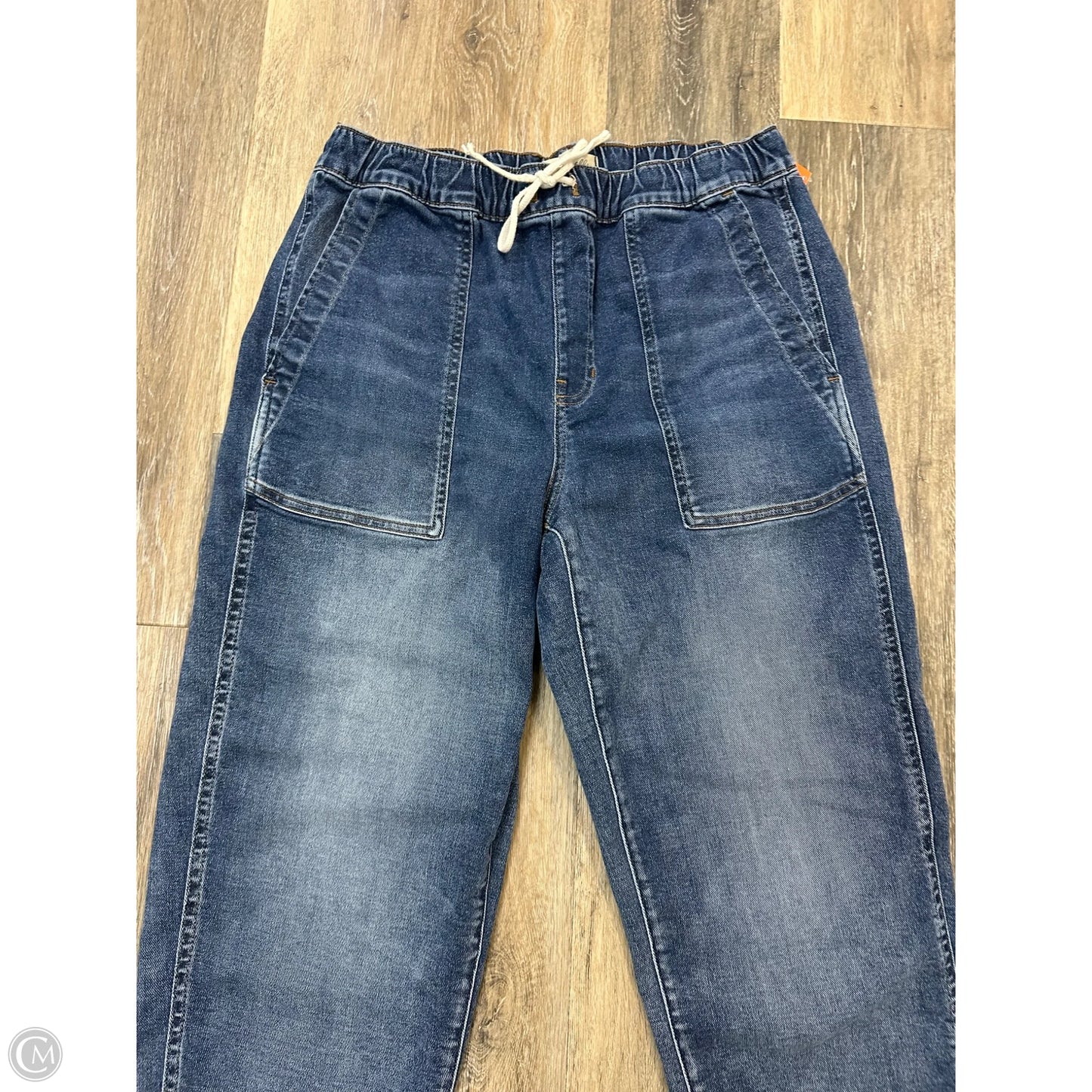 Jeans Straight By Madewell In Blue Denim, Size: M