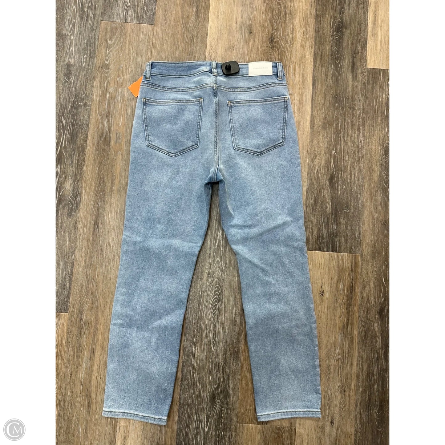Jeans Straight By 7Diamonds In Blue Denim, Size: 10