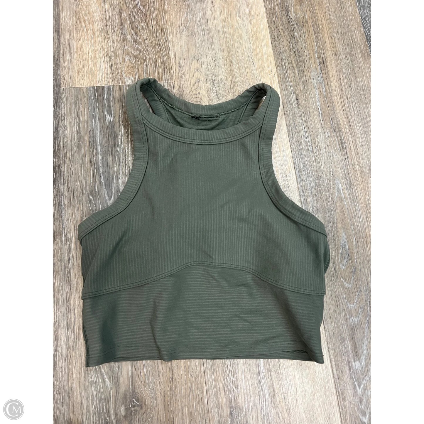 Athletic Tank Top By Lululemon In Green, Size: 2