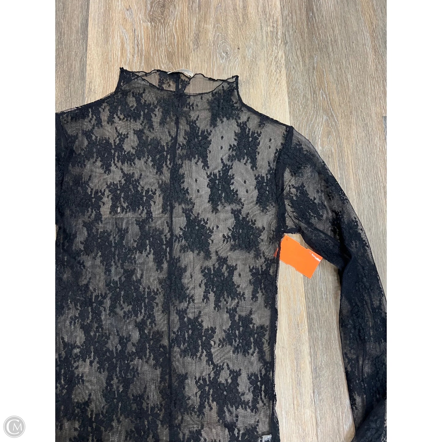 Top Long Sleeve By Free People In Black, Size: Xs