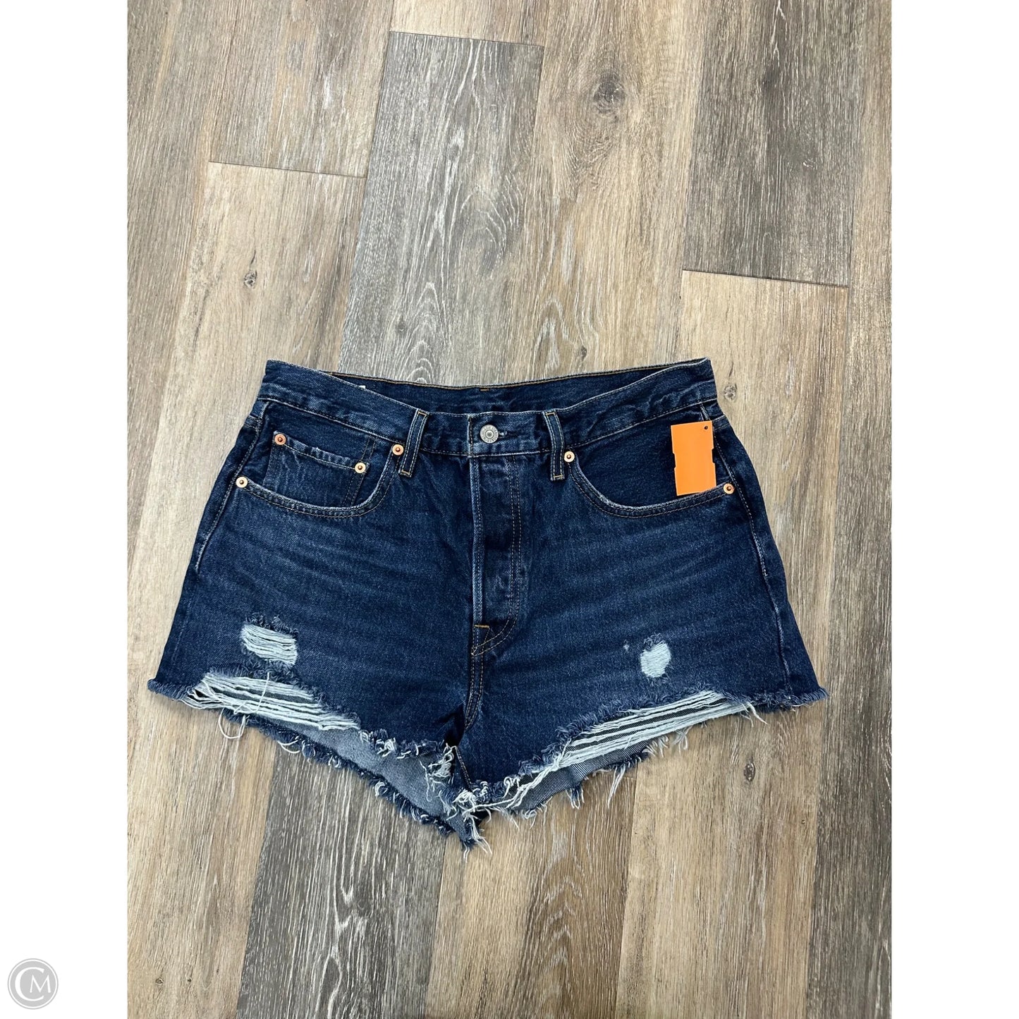 Shorts By Levis In Blue Denim, Size: 10