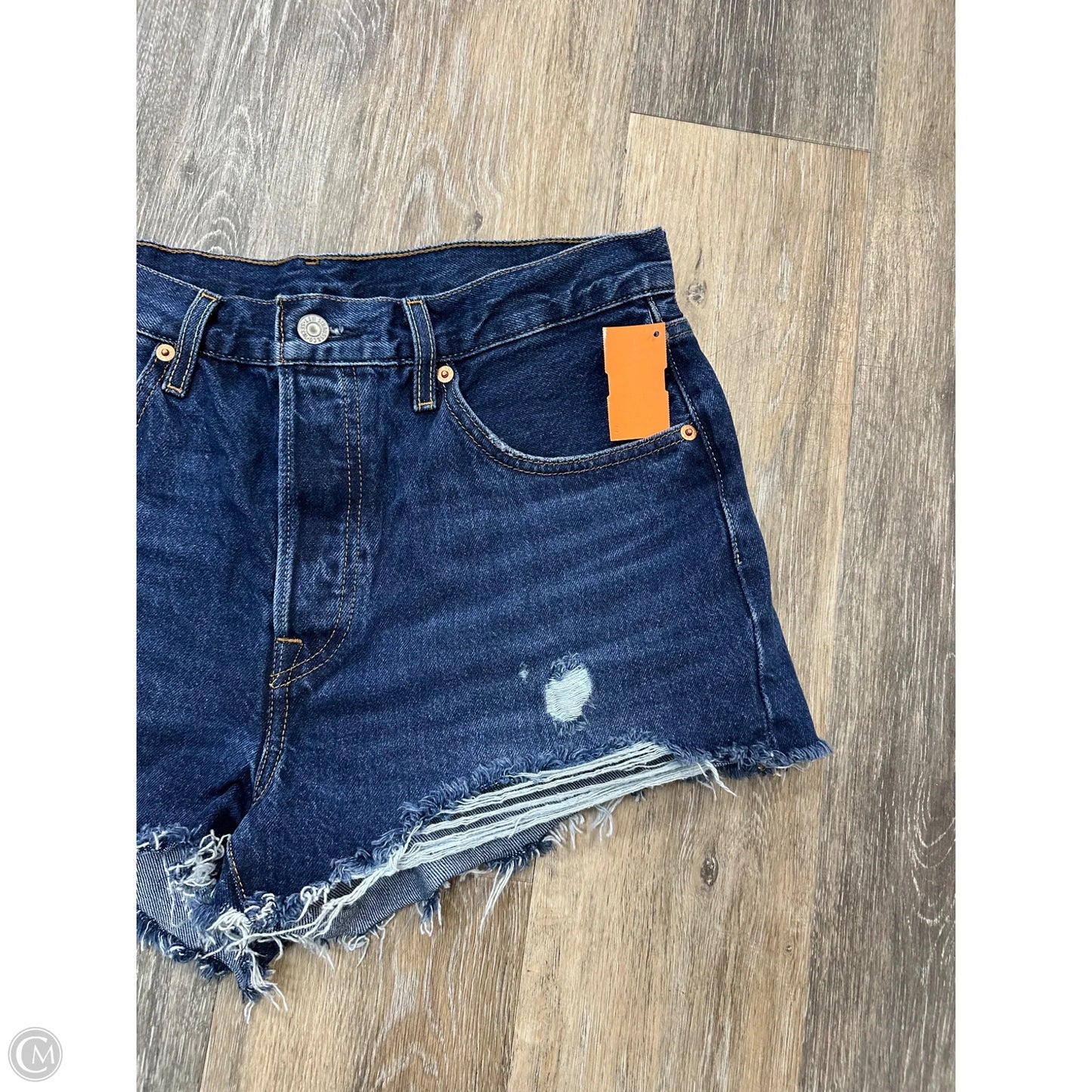Shorts By Levis In Blue Denim, Size: 10