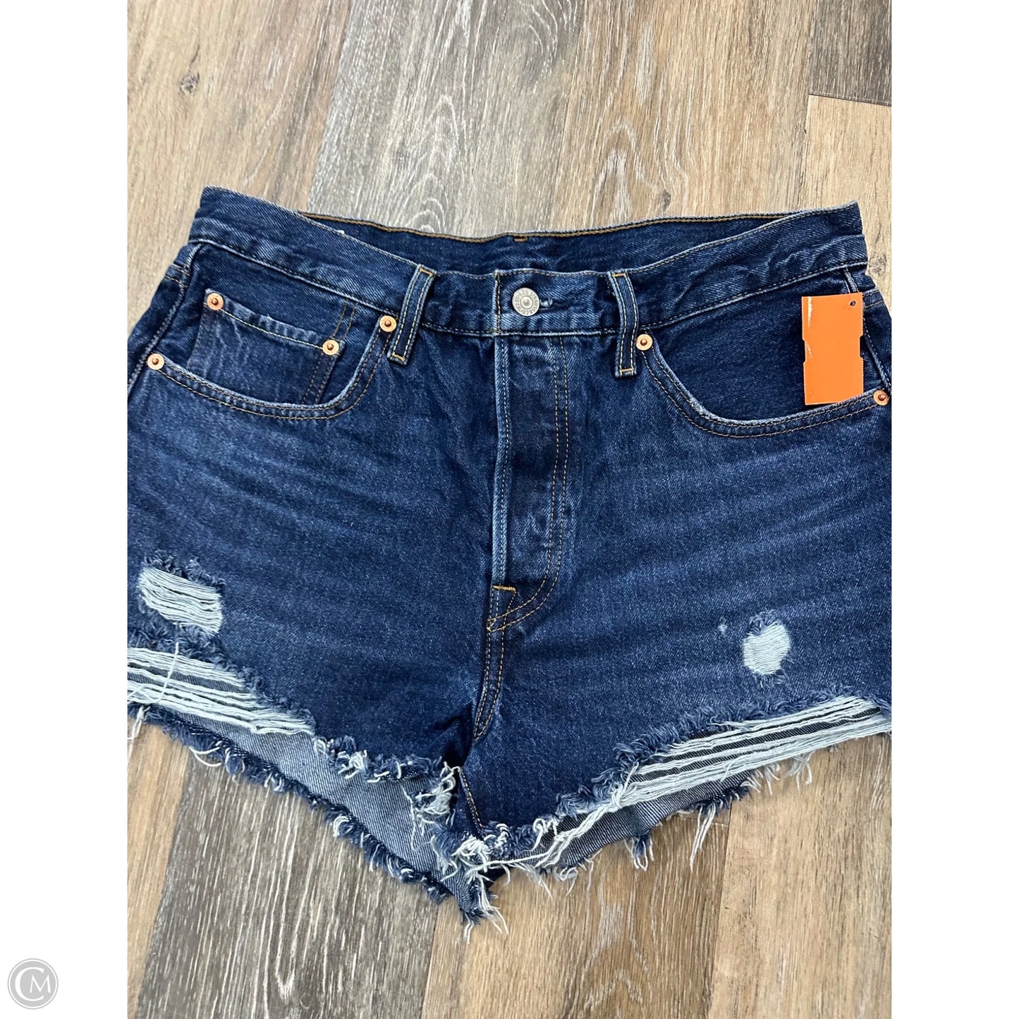 Shorts By Levis In Blue Denim, Size: 10