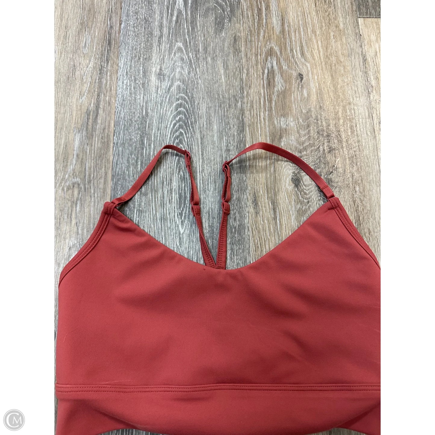 Athletic Bra By P’tula In Orange, Size: M