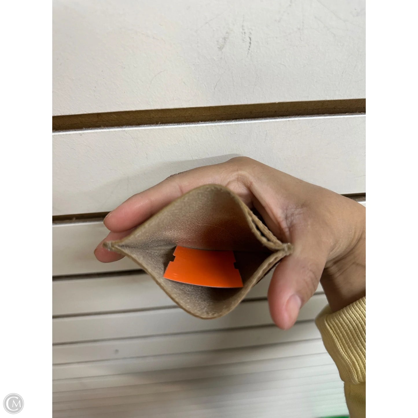 Wallet Leather By Madewell, Size: Medium