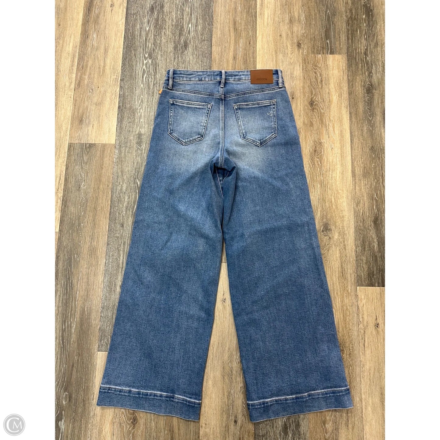 Jeans Wide Leg By Hidden In Blue Denim, Size: 6