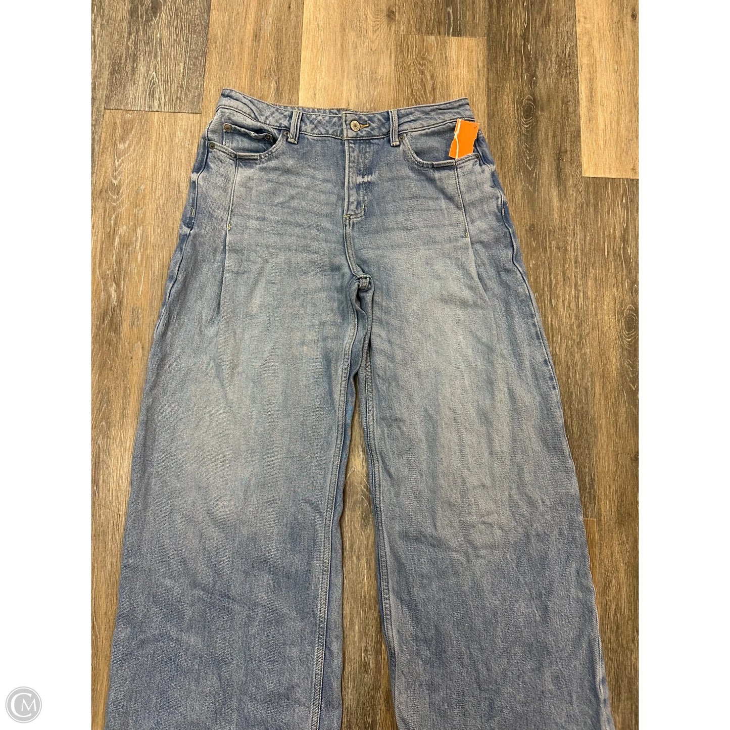 Jeans Boyfriend By Lucky Brand In Blue Denim, Size: 8