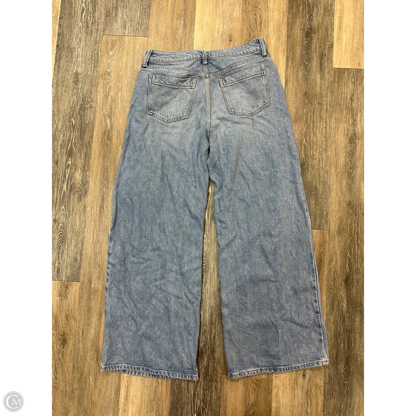 Jeans Boyfriend By Lucky Brand In Blue Denim, Size: 8