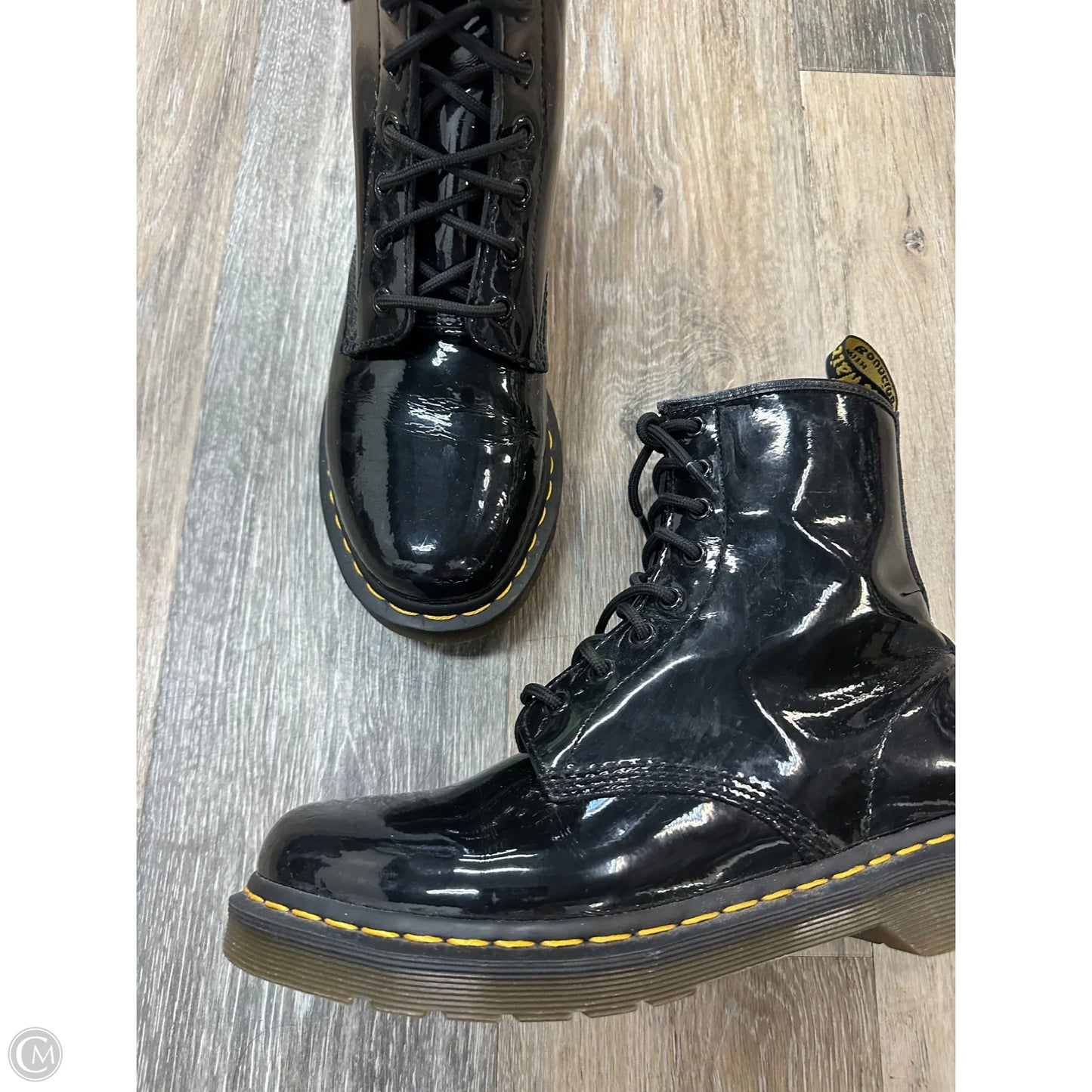 Boots Combat By Dr Martens In Black, Size: 10