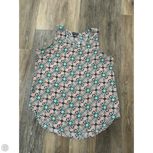 Tank Top By Van Heusen In Floral Print, Size: L